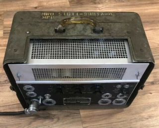 Us Army Signal Corps Am - 424a 6l6 Amplifier