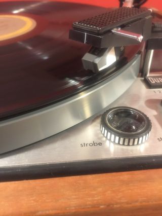 Stunning Dual 1229 turntable perfectly w/Audio Technica AT331LP cartridge 4