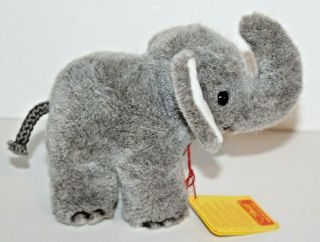 Vintage Steiff Jumbo Elephant 1451/12 w/ Ear Tag & 2 Other Tags 2