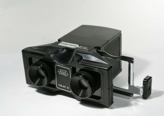 Stitz Stereo 35mm Half Frame Slide 3d Viewer W/ Light And Focus.  Cleaned