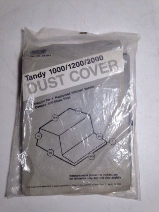 Tandy 1000/1200/2000 Dust Cover New/old Stock Cat.  No.  26 - 541