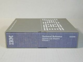 Vtg IBM Technical Reference Options Adapter Vol 1 Computer Hardware Library Book 2