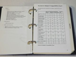 Vtg IBM Technical Reference Options Adapter Vol 1 Computer Hardware Library Book 5