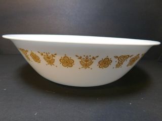 Vintage Corning CORELLE Butterfly Gold Serving Bowl Set of 2 3