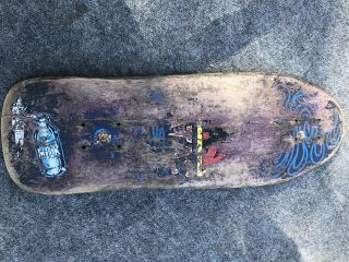 Vintage Santa Cruz Skateboard Deck