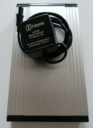 Hayes Smartmodem 1200 With Power Supply