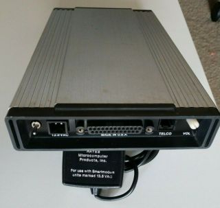 Hayes Smartmodem 1200 with Power Supply 3