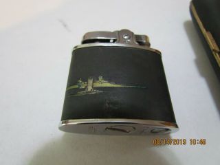 vintage japanese cigarette case with lighter 4