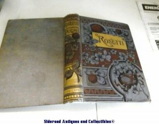 Collectible Antique Book Rosetti 