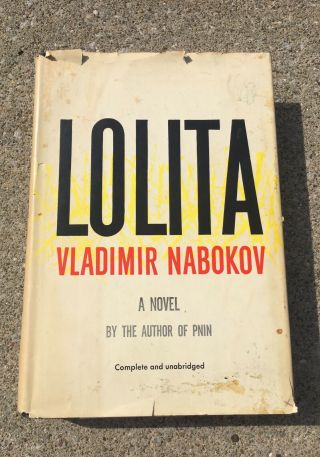 Lolita By Vladimir Nabokov 1955,  1st Edition,  5th Impression