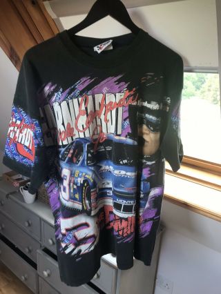 Vintage Dale Earnhardt Nascar T Shirt Large