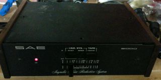 Sae 5000 Vinyl Impulse Noise Reduction System,  Vintage,  Wood