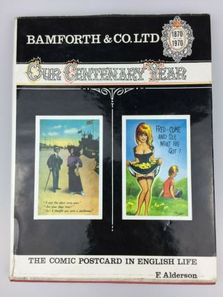 Vintage Book Bamforth & Co Postcards Our Centenary Year 1970 Signed
