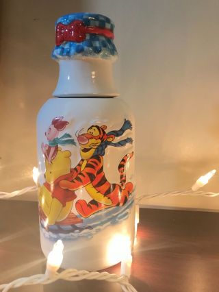 Vintage Disney Winnie the Pooh Ceramic Treasure Craft Juice or milk container 2