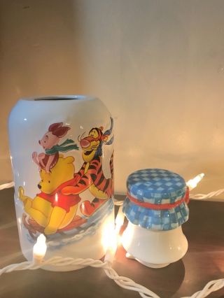 Vintage Disney Winnie the Pooh Ceramic Treasure Craft Juice or milk container 3