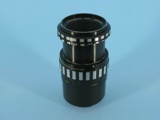 A.  Schacht Ulm M - Travenar f2.  8/50mm MACRO lens,  Exakta mount 4