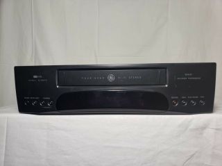 Ge Vg4252 4 - Head Hi - Fi Stereo Vhs Vcr Video Cassette Player Vintage