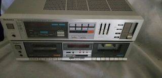 Vintage Technics Sa - 150 Stereo Receiver & Rs - B11w Cassette Deck Sounds Great