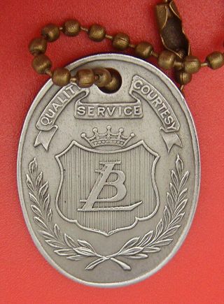 Vintage Charge Coin: Lit Brothers Early Philadelphia Affordable Dept Store; Tag