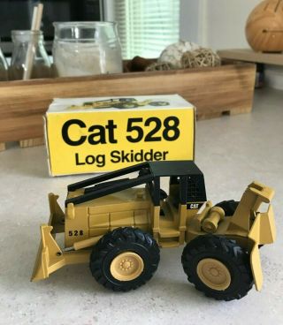 Vintage Nzg Caterpillar Scale Model Cat 528 Log Skidder With Box