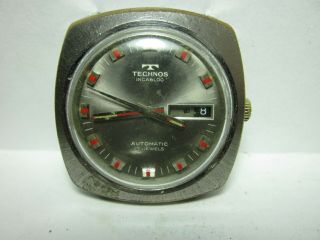 Vintage Swiss Watch Technos Automatic Cal.  Eta 2788