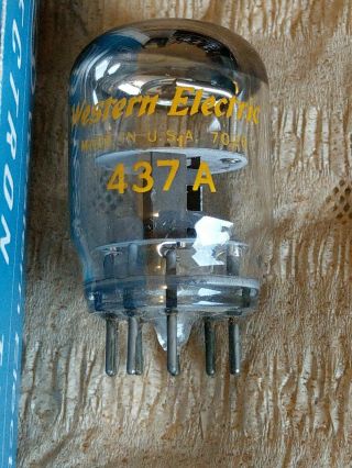 Western Electric 437 - A Tube For Preamplifier - Nos