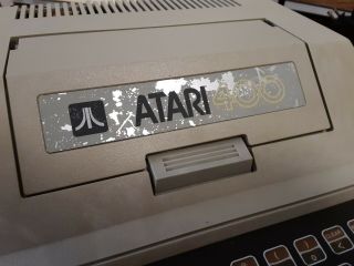 ATARI 400 Computer with all cables,  3 cartridges 3