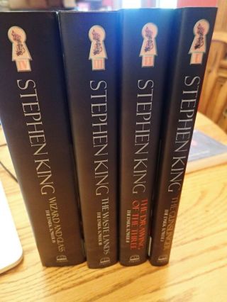 Stephen King The Dark Tower 1,  2,  3,  4 Viking First Edition Set.  All Unread