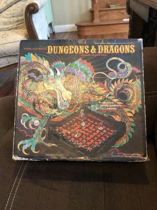 Vintage 1980 Dungeons & Dragons Computer Labyrinth Board Game Mattel Electronics