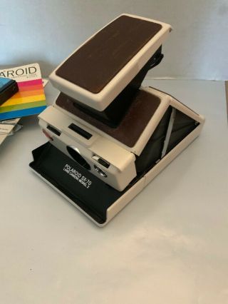 Polaroid Sx - 70 Model 2 Instant Camera W/ Case And More Good Shape