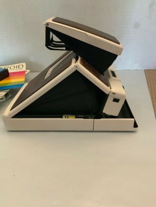 Polaroid SX - 70 Model 2 Instant Camera W/ Case And More Good Shape 4
