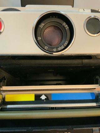 Polaroid SX - 70 Model 2 Instant Camera W/ Case And More Good Shape 8