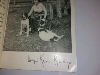 signed 1947 The Yearling by Marjorie Kinnan Rawlings 5