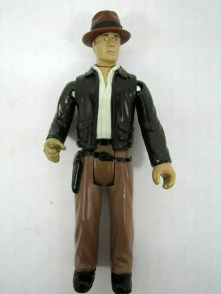 Vintage 1984 Indiana Jones & The Temple Of Doom Action Figure With Hat Ljn Toy