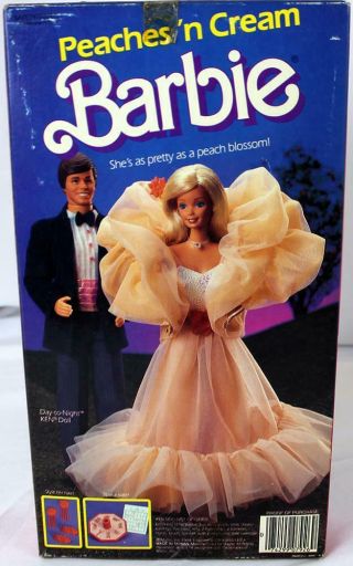 Vintage Barbie Peaches N ' Cream Barbie,  1984 Doll 2
