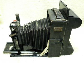 Antique Zeiss Ikon Folding Bellows Camera - China Market.  Ica Shutter,  Roll Back