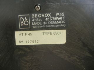 Bang & Olufsen Speakers - Model Beovox P45 6