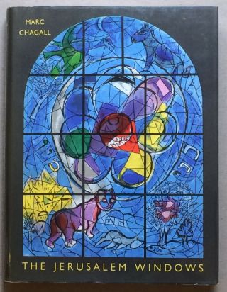 The Jerusalem Windows By Marc Chagall 2 Lithographs First Edition Hard Bound Dj