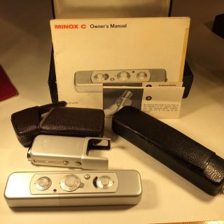 Electronic Automatic Minox C ultra miniature camera,  171 - 017 7