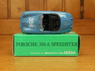 Tomica PORSCHE 356 SPEEDSTER Racing Special,  Made in Japan vintage pocket car 4