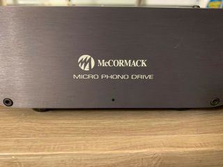 Mccormack (conrad - Johnson) Micro Phono Drive Preamplifier Riaa Phono Preamp £990
