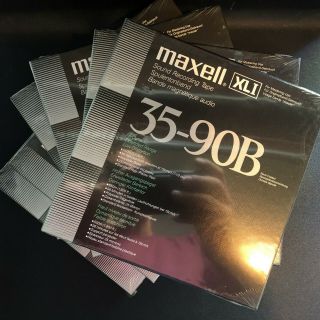 6 Maxell Xli 35 - 90 Reel To Reel Professional Recording Tapes