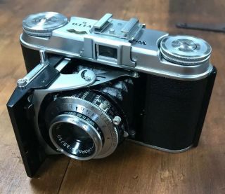 Voigtlander Vito Ii 35 Mm Film Camera W Color - Skopar 1:3.  5 50 Mm Lens,  & Case