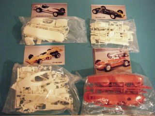 Vintage Mpc Indy 500 Hall Of Fame Set,  Mono Kurtis Kraft Roadster - No Kit Box