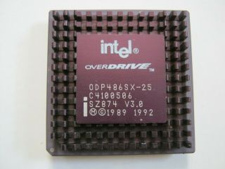 Intel Overdrive Odp486sx - 25.