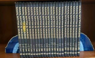 Man Myth Magic 1970 Hardcover 24 Volume Complete Set
