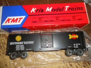 Vintage Kmt Kris Model Trains Southern Pacific Boxcar 0 Gauge