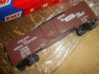 Vintage KMT Kris Model Trains Chicago & North Western Boxcar 0 Gauge 4