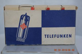 c.  1960 ' s NOS Telefunken 12AX7 Vacuum Tubes Valves Marantz Model 7 Fisher 400CX2 8
