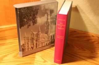 Folio Society The Cathedrals Of England The West & Midlands London 2005 Pevsner